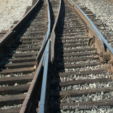 Sapos trilhos de aço para construção de ferrovias
